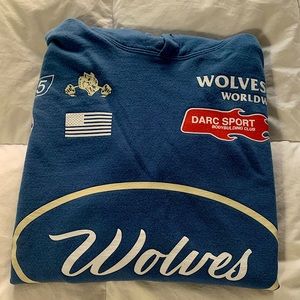 DARC SPORT blue hoodie (mens medium)